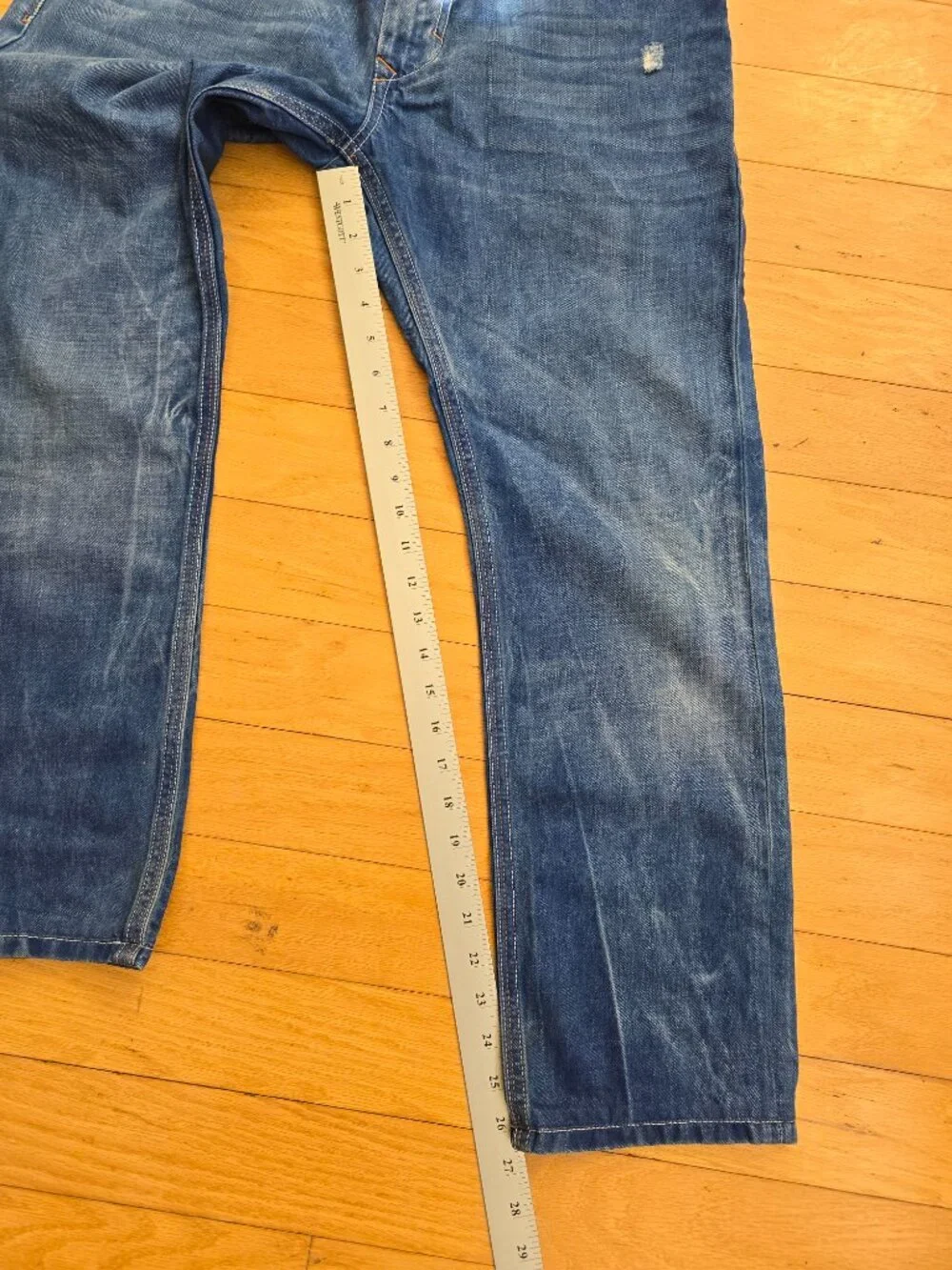 vintage Y2K | Diesel Thanaz medium wash denim slim skinny jeans | MENS 34'
